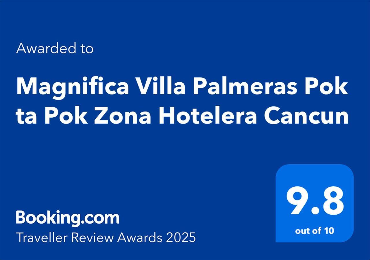 Magnifica Villa Palmeras Pok Ta Pok Zona Hotelera Cancún Zewnętrze zdjęcie